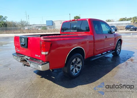 2005 Nissan Titan Le z USA, uszkodzony, nr VIN 1N6AA06B95N570872